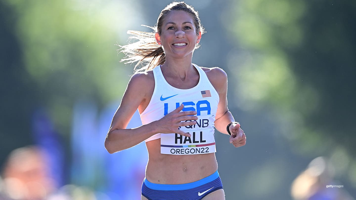 Team USA An Unexpected Journey Has Sara Hall Running As Well As Ever